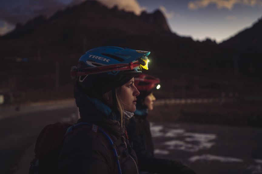 Mountainbiken Nacht