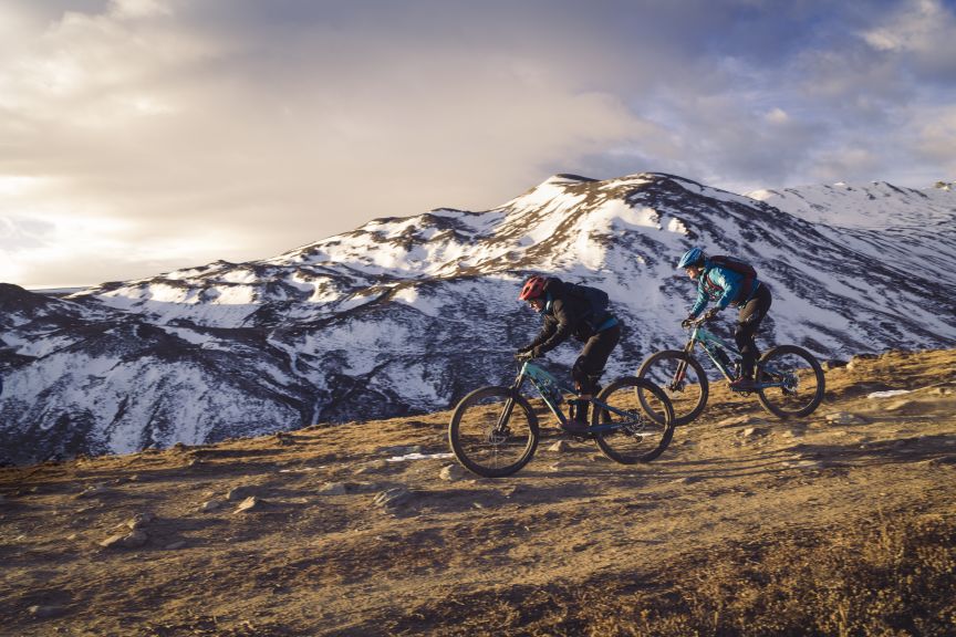 Mountainbiken Berge